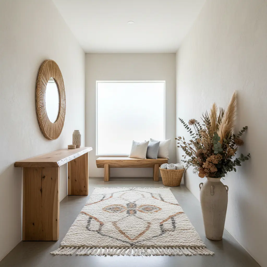 Hallway entry decor